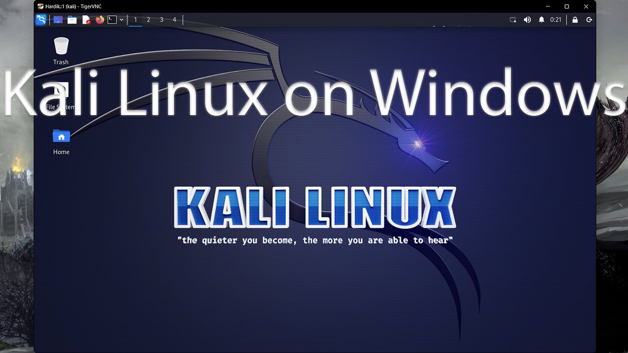 How to Run Kali Linux on Windows without VirtualBox | Kali Linux App