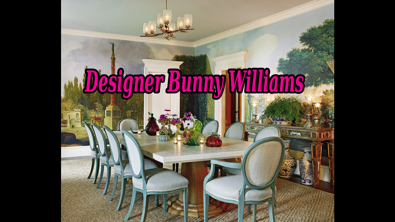 Bunny Williams is a designer with a modern vision, a sense of history.