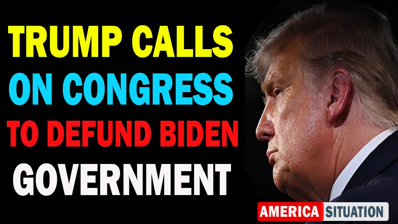 X22 Report Today! Trump Says To Defund Crooked Biden