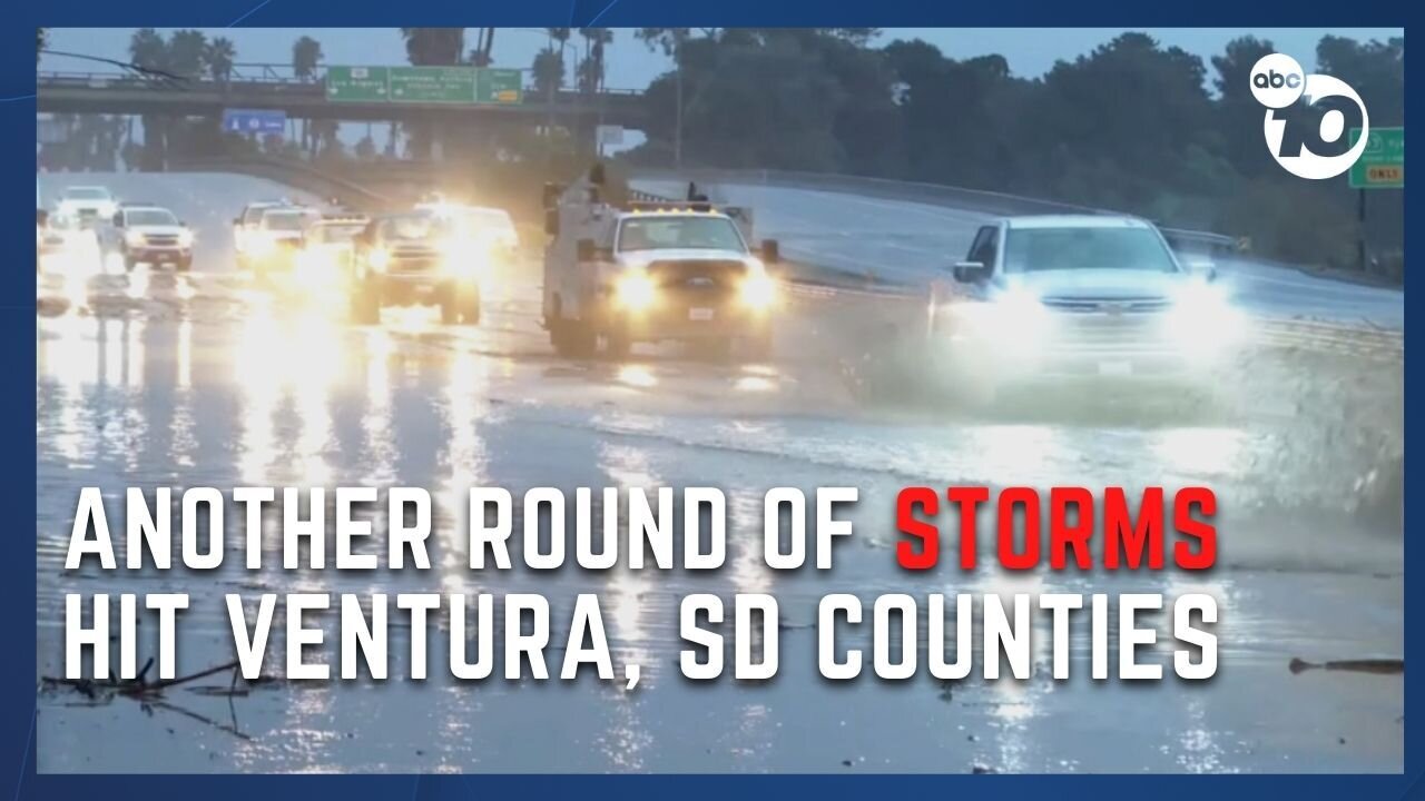 Drivers stranded after US 101 was shut down due to heavy rainfall