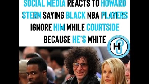 BLACKS IGNORE HOWARD STERN