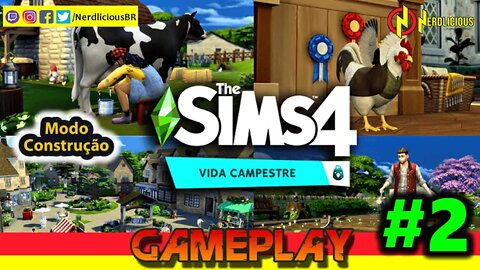 🎮 GAMEPLAY! O que tem de novo no Modo Construção no Pacote de Expansão VIDA CAMPESTRE em THE SIMS 4!