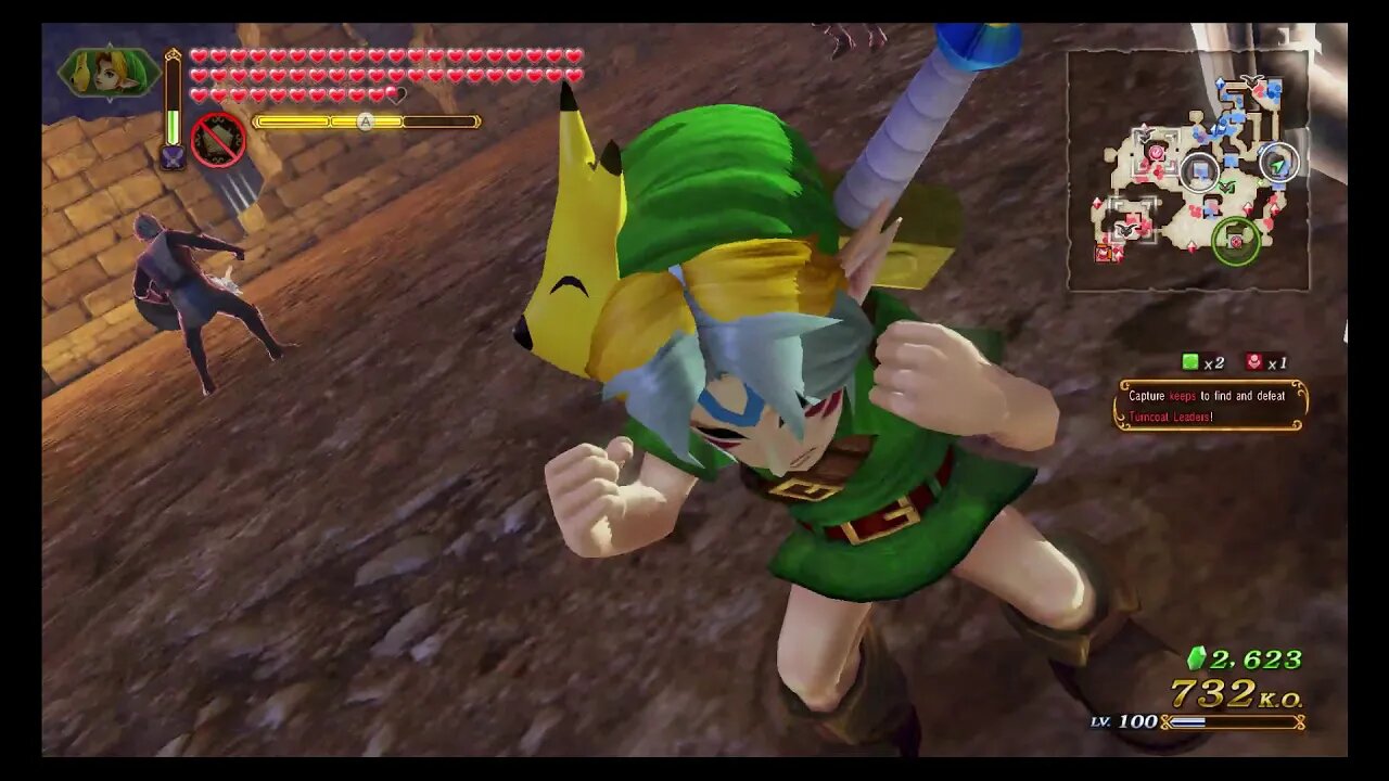 Hyrule Warriors Definitive Edition - Lorule Map - Square B9 (A Rank)