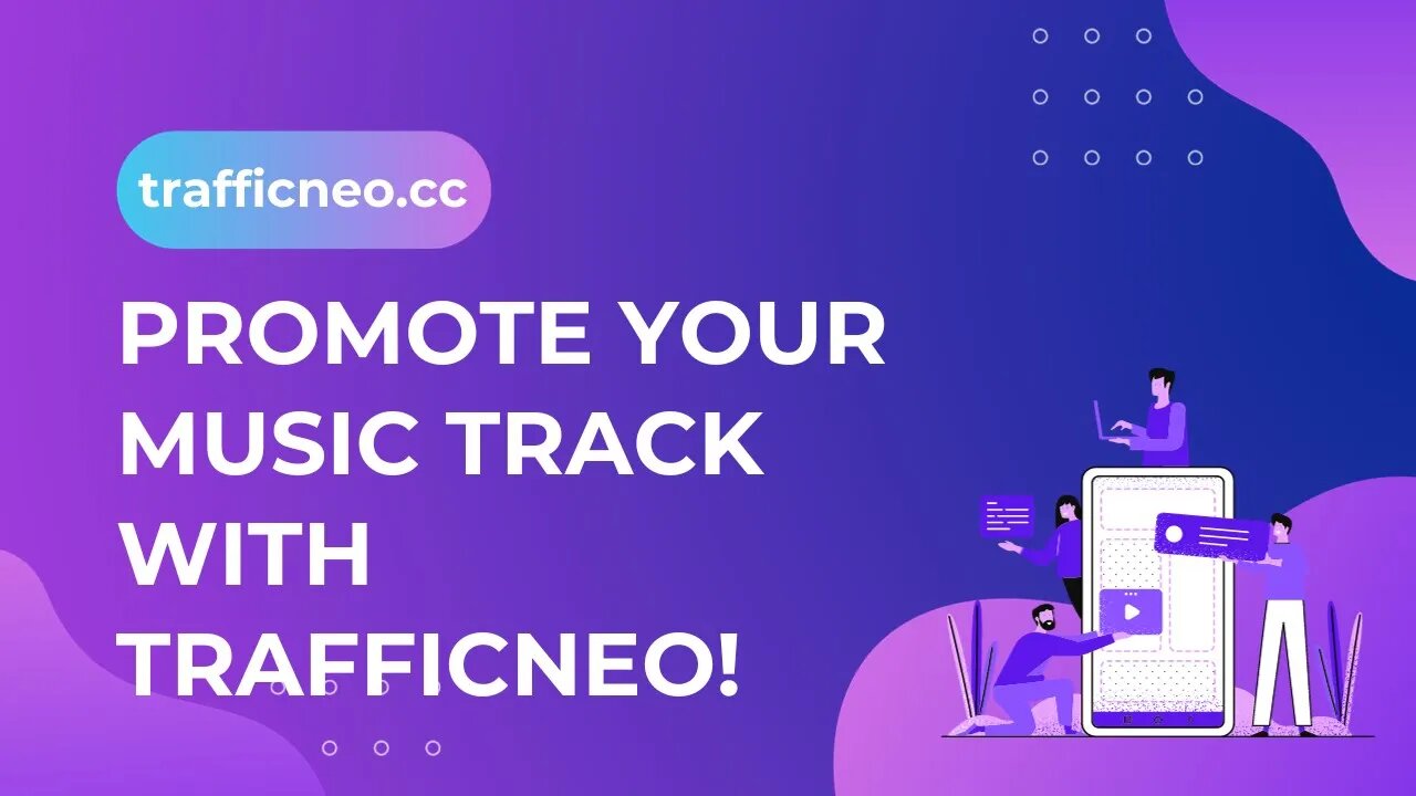 Promote your music track with TrafficNEO!