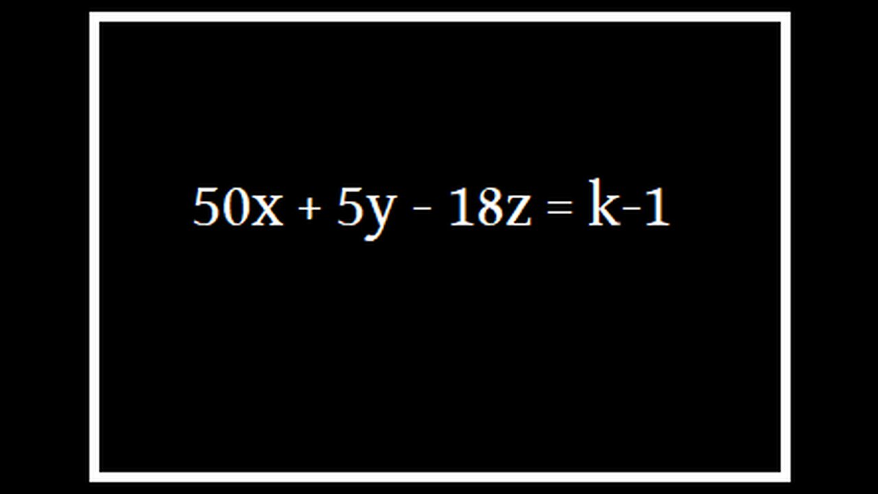 Linear Diophantine Equation: Solve using Modular Arithmetic & Substitution