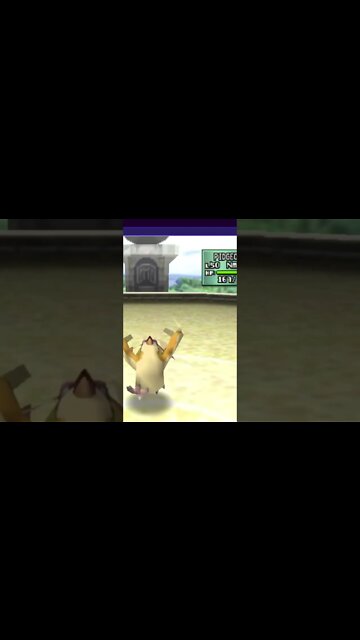 Pokémon Stadium 2 - Violet Gym Leader Falkner Sent Out Pidgeot