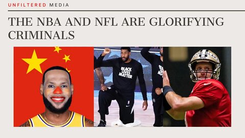 NFL and NBA are GLORIFYING Criminals!