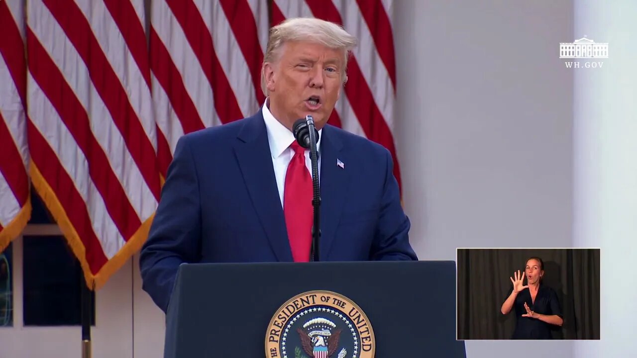 President Trump Delivers an Update on Operation Warp Speed