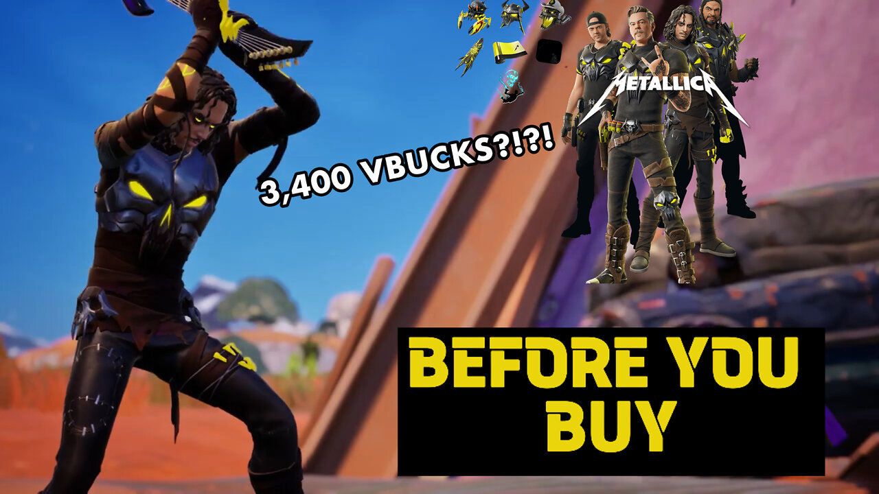 “NEW” Metallica x Fortnite | This was expensive 😵‍💫