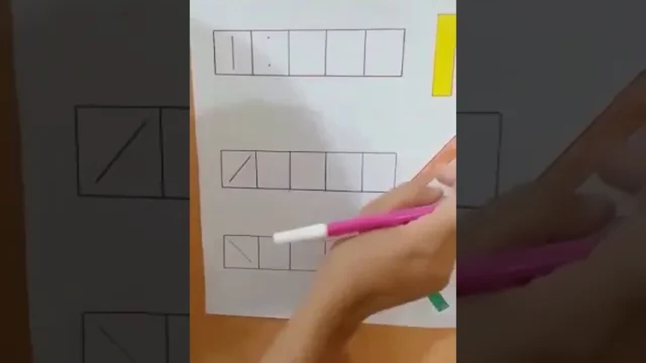 PG English 1st writing step