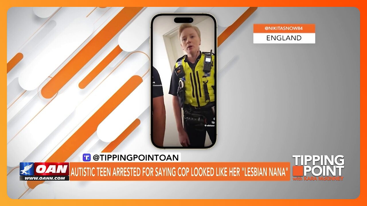 Autistic Teen Arrested for Saying Cop Looked Like Her "Lesbian Nana" | TIPPING POINT 🟧