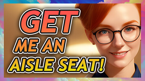 Satisfying Flight Stories - Seat Recliner Confrontation & Quick Thinking Gate Agent - AI ART