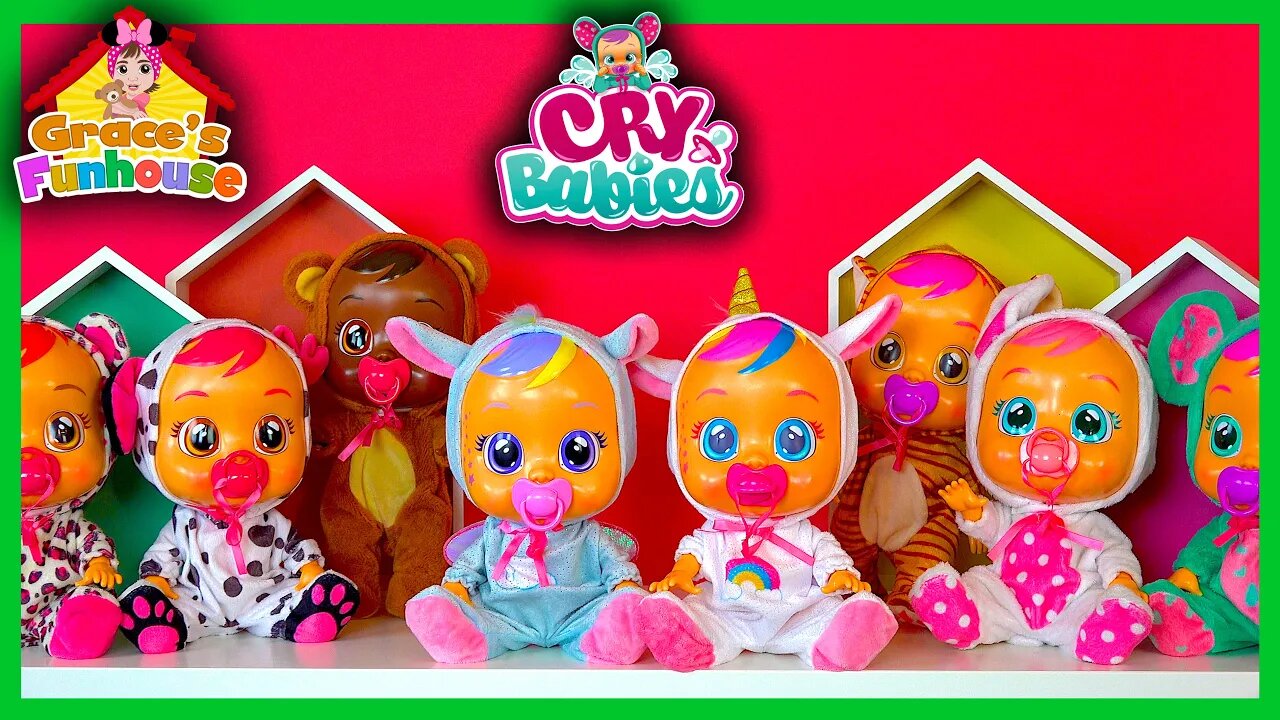 Cry Babies Dolls Toys, Jenna & Dreamy Join Our Cry Baby Toys Family
