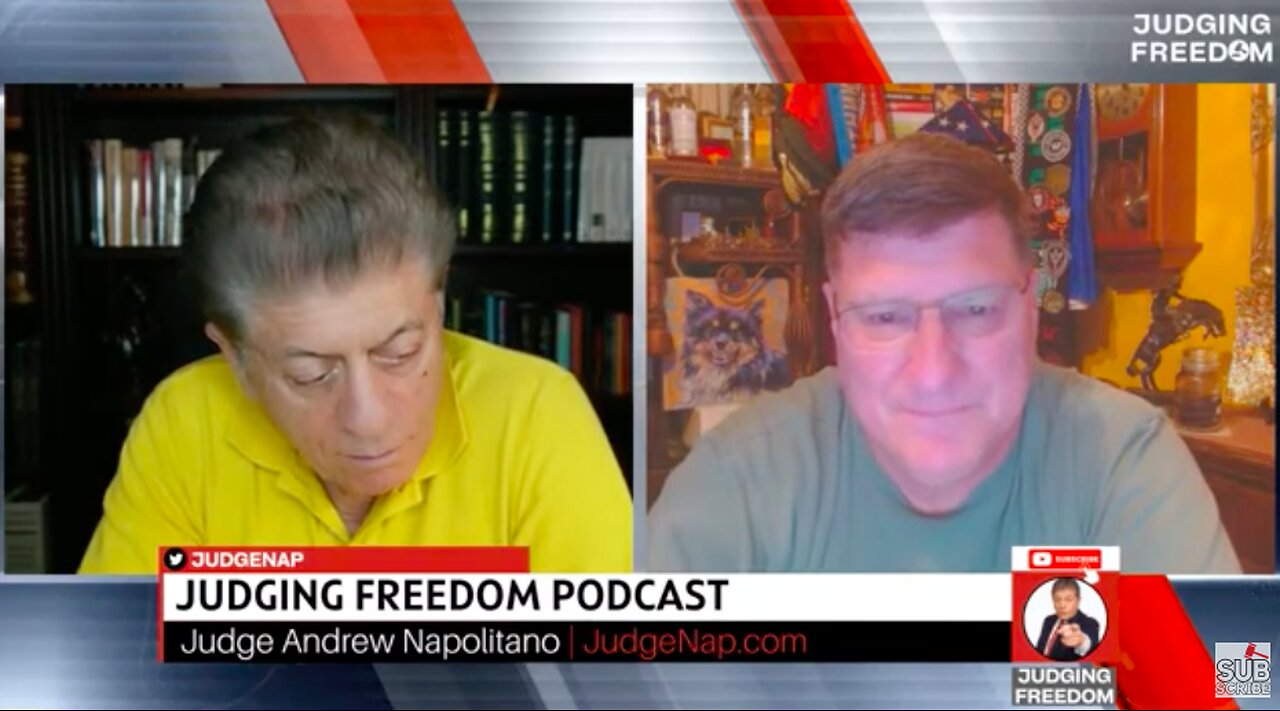 Geopolitical Updates w Judge Napolitano & Scott Ritter : ISRAEL, TRUMP and Ukraine’s Nightmare