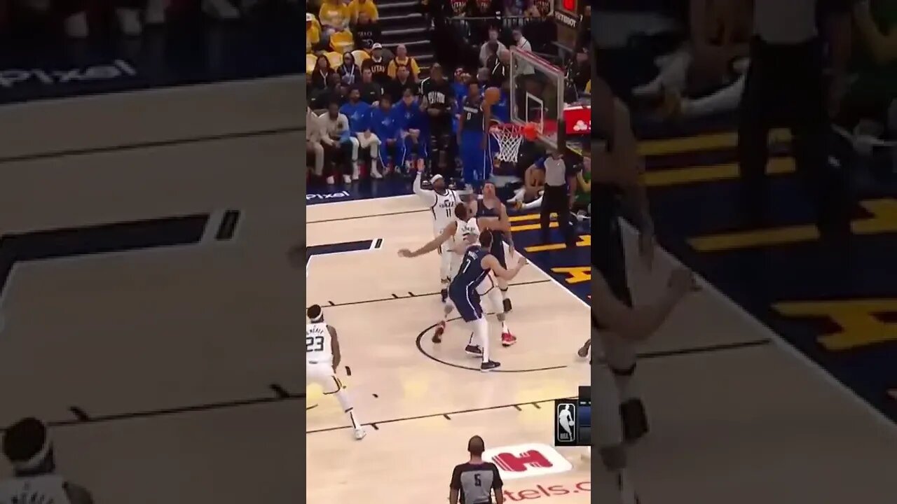 Luka’s back and gets his first bucket!