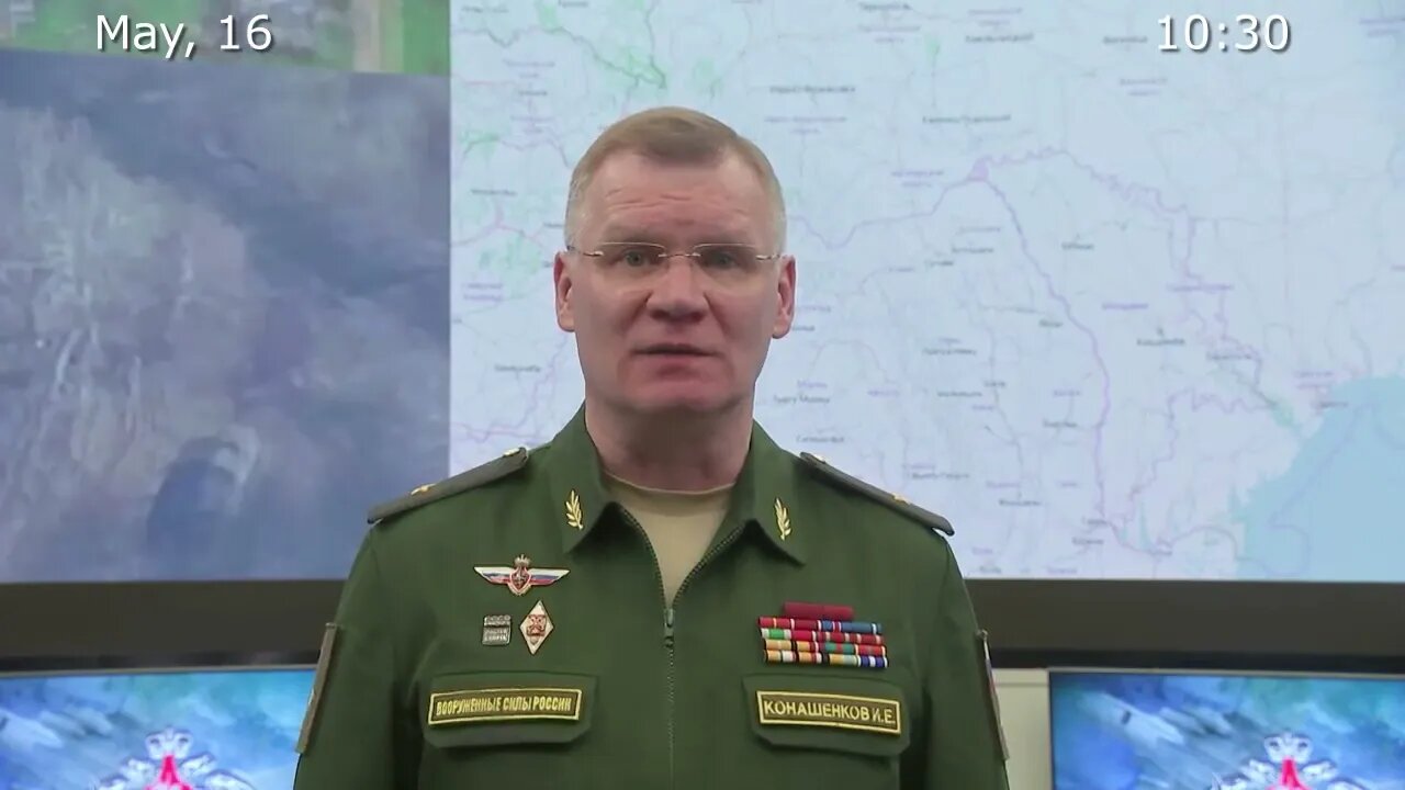 Russia's MoD May 16th Daily Special Military Operation Status Update!