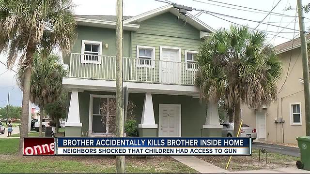 Child dead after being shot by sibling