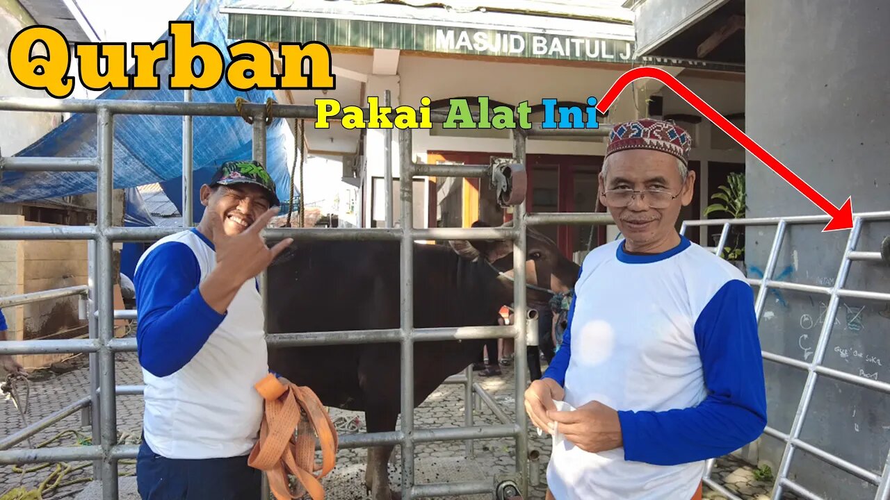 Suasana Pelaksanaan Kurb4n di Masjid Baitul Jannah 2022