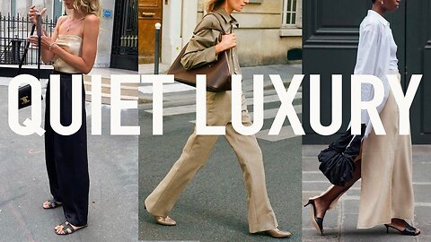 Quiet Luxury is this year's biggest trend and you're already wearing it