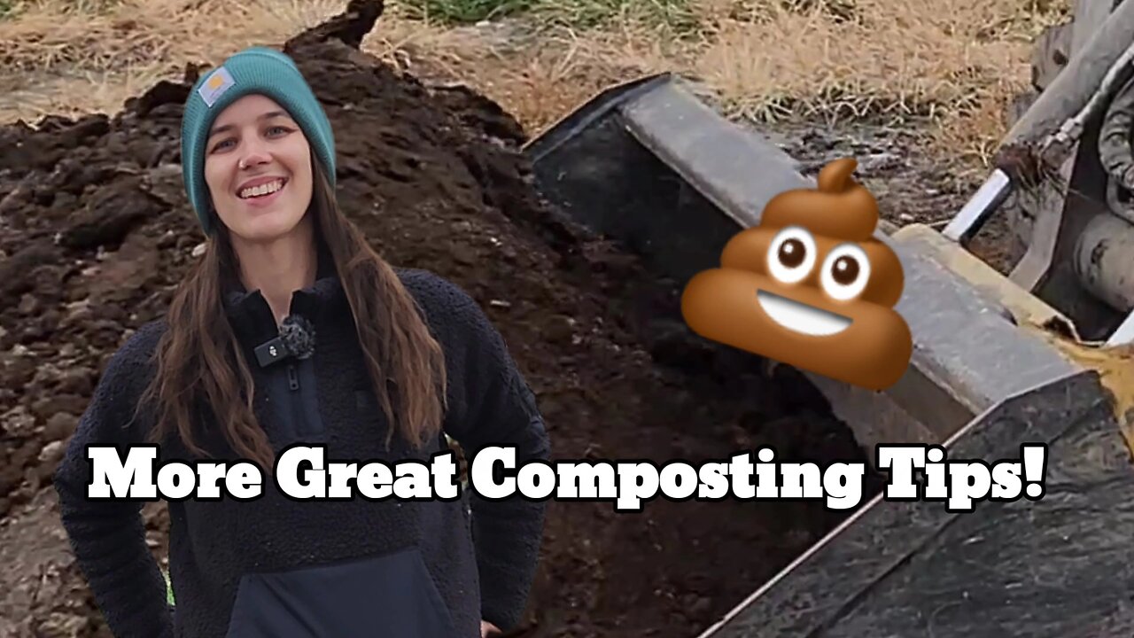 ANOTHER Video About Poop! (More Composting Tips)