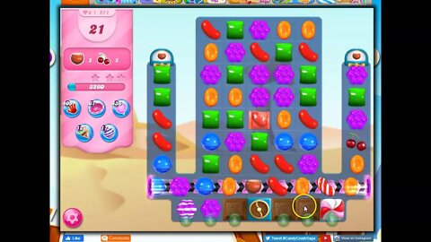 Candy Crush Level 571 Talkthrough, 25 Moves 0 Boosters