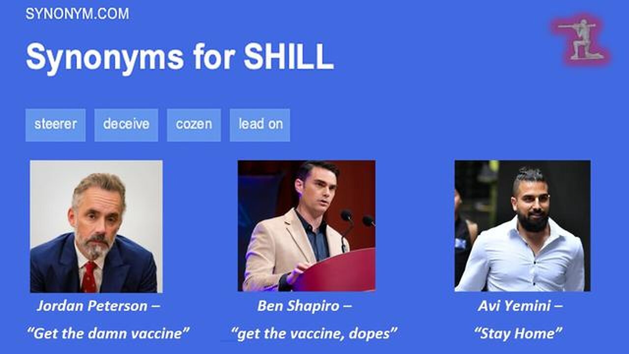 Jordan Peterson, Ben Shapiro, Avi Yemini - Heroes or Shills?