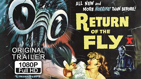 🍿 Return Of The Fly (1959) ORIGINAL TRAILER 🍿