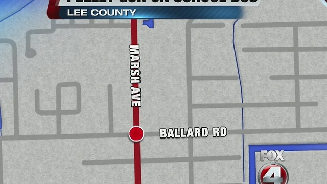 Pellet gun found on Lee County school bus