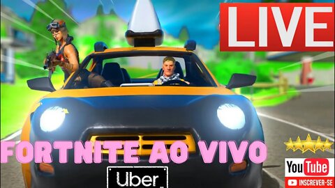 🔴UBER AO VIVO STILO FORTNITE! 🚗👻🔥😱