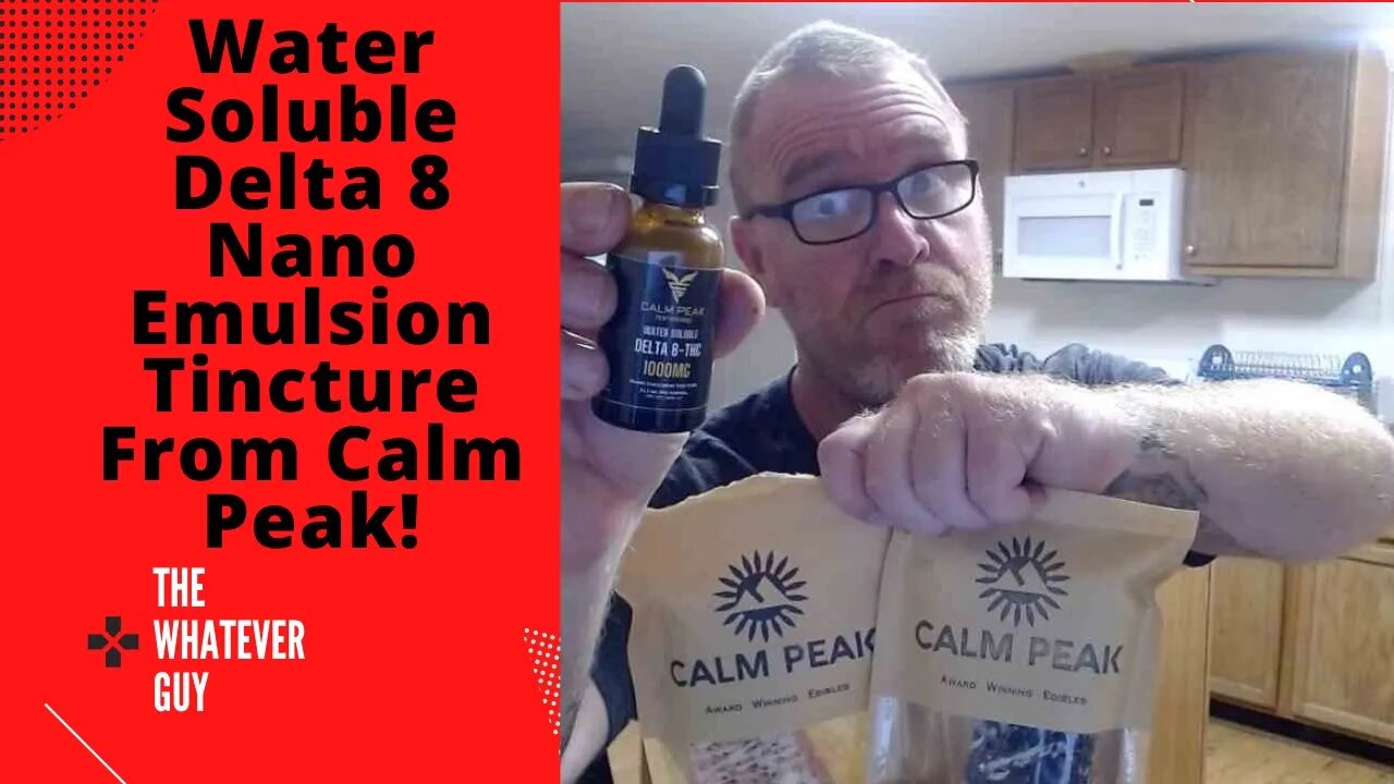 Water Soluble Delta 8 Nano Emulsion Tincture From Calm Peak!