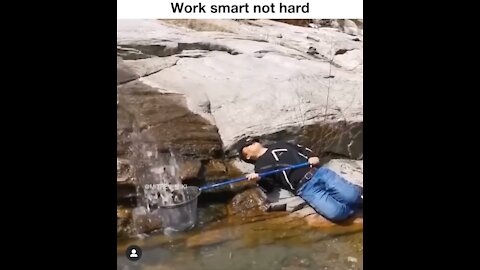 work smarter not harder😂