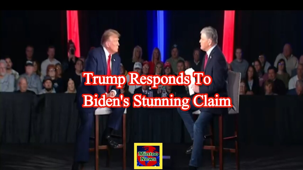 Trump responds to Biden's stunning claim about running for reelection