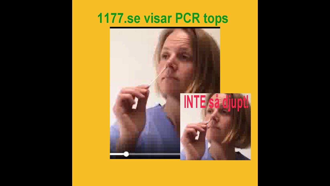 1177.se instruktion om topsning för Covid prov