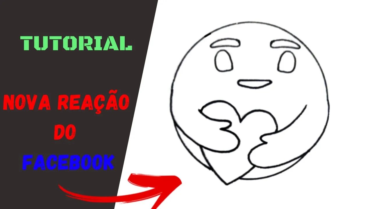 COMO DESENHAR A NOVA REAÇÃO DO FACEBOOK