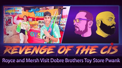 Royce and Mersh Visit Dobre Brothers Toy Store Pwank | ROTC Clip