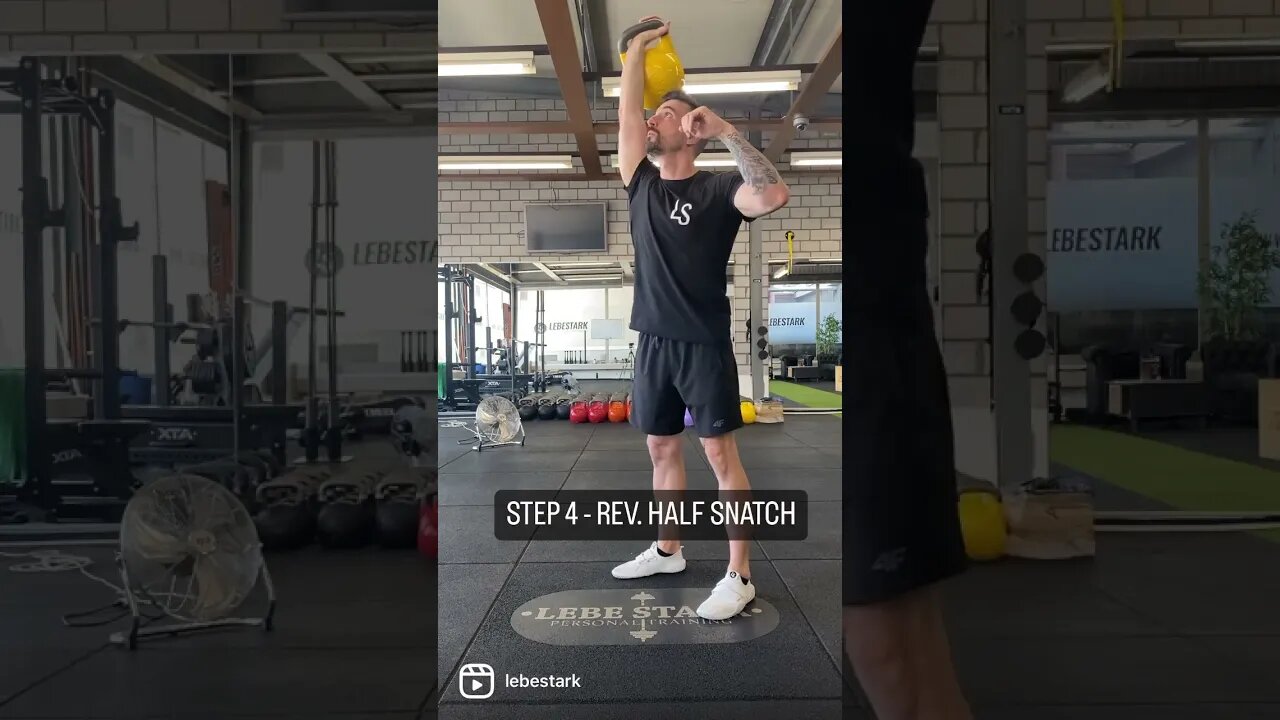 5 Steps To Master The Kettlebell Snatch 🔥