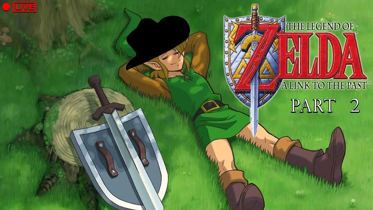 🔴LIVE | The Legend of Zelda: A Link to the Past (SNES) | Part 2 | First Time Playing