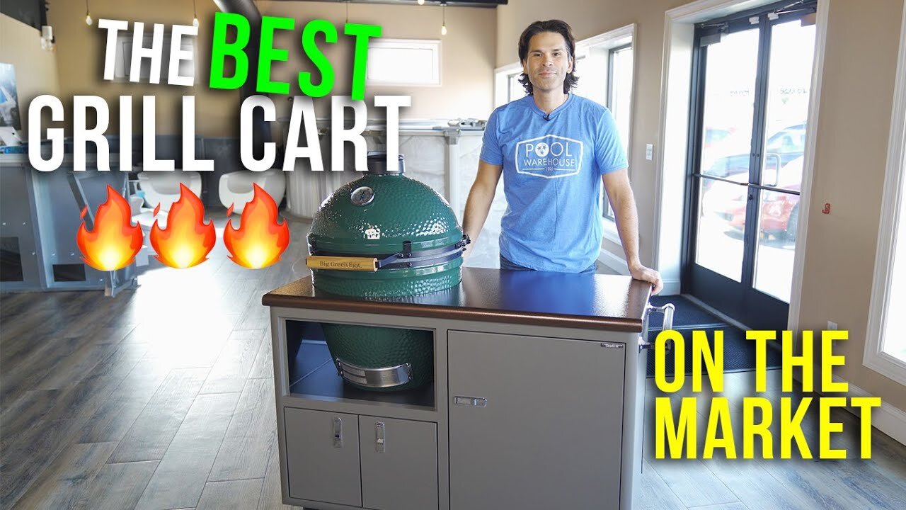 Is THIS the best grill cart out there. Carts designed for Big Green Egg, Kamado Joe, Primo & More