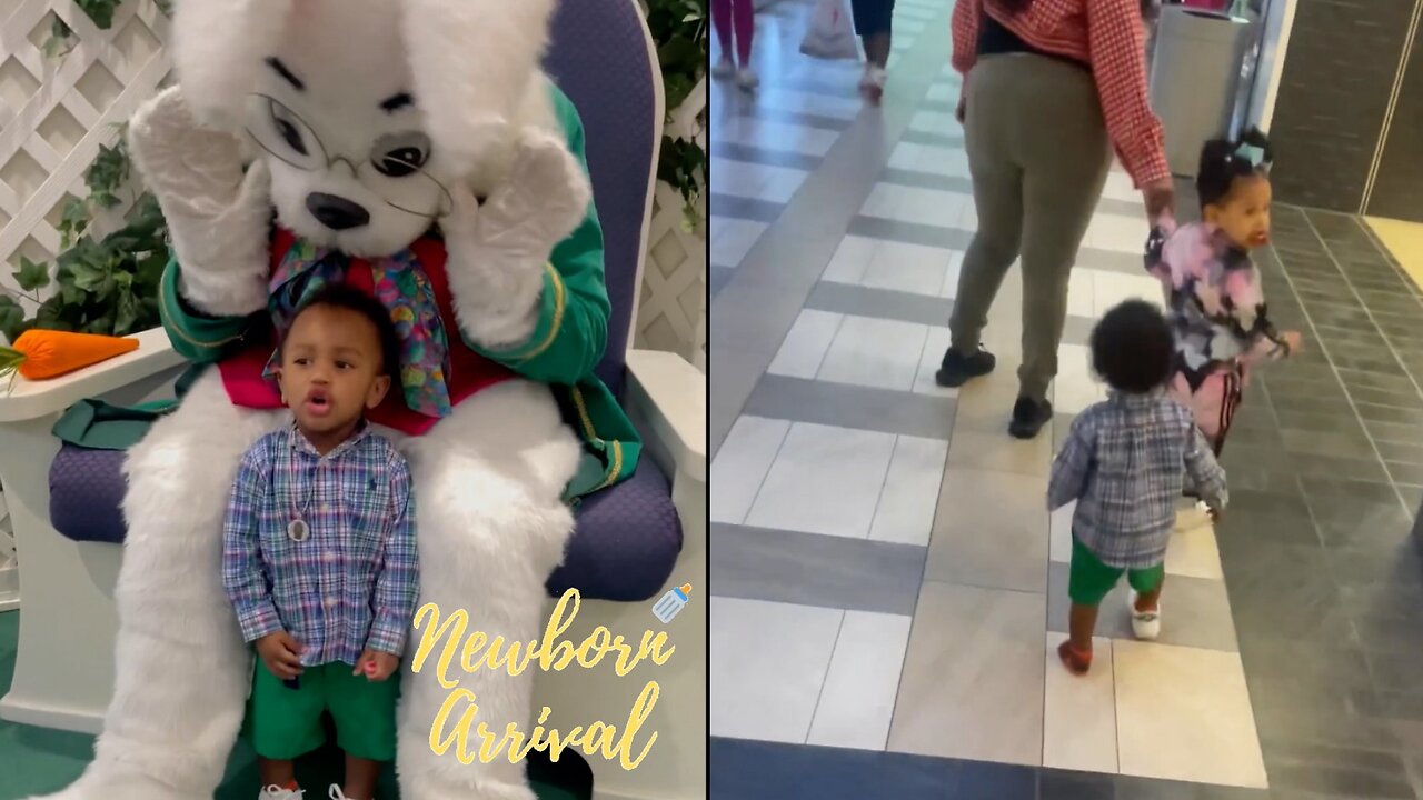 Kash Doll's Son Kashton Meets A Bunny & Honey For The 1st Time! 😍