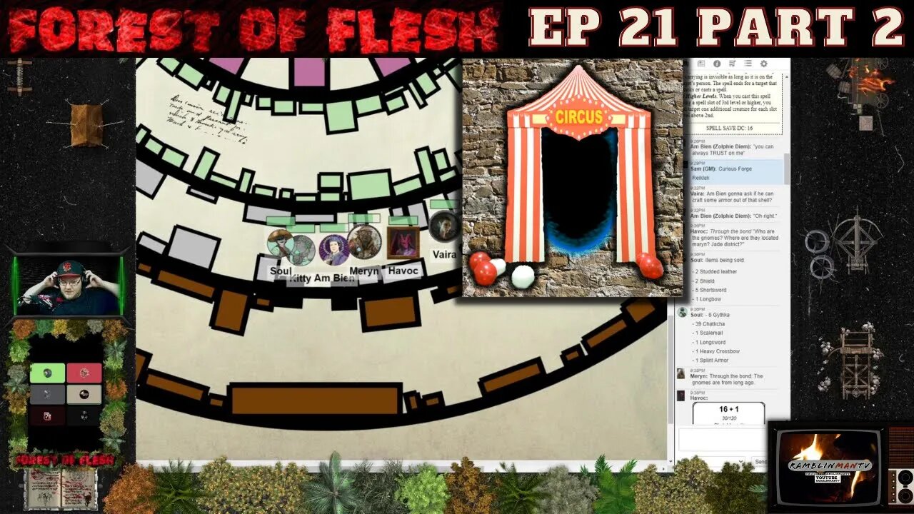 Forest of Flesh Episode 21 (Part 2) | Shopping in Stone District | DnD5e