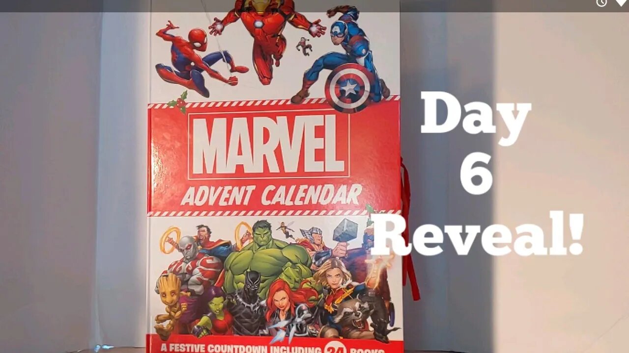 MARVEL ADVENT CALENDAR 2019 - DAY 6 STORYBOOK REVEAL!