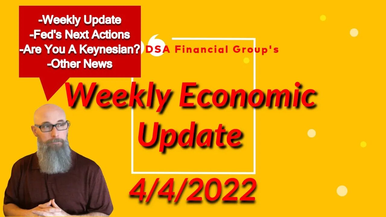 Weekly Update for 4/4/2022