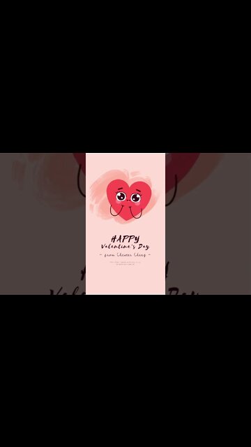 Happy Valentine's Day to Everyone, from Chester Cheng