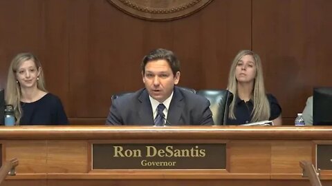 Gov DeSantis In Florida, We Don’t Want the Values of Davos Imposed on Us