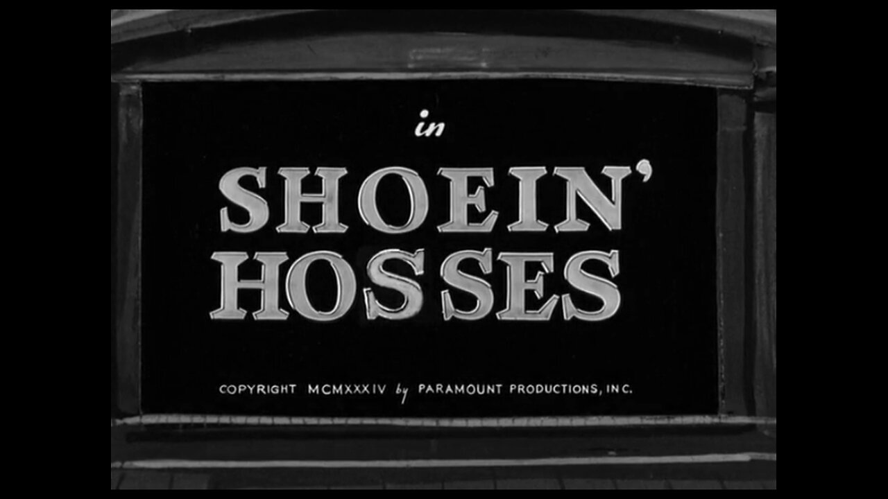 Popeye The Sailor - Shoein' Hossen (1934)