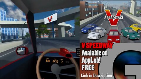 Quick VR LOOK! V-SPEEDWAY Available in AppLab and SideQuest!