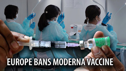 Europe Begins to BAN the Moderna Vaccine for Young People Due to HIGH RISK of Heart Inflammation