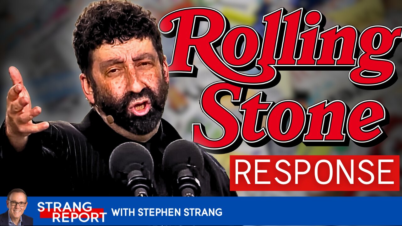 Jonathan Cahn Responds to Rolling Stone Hit Piece