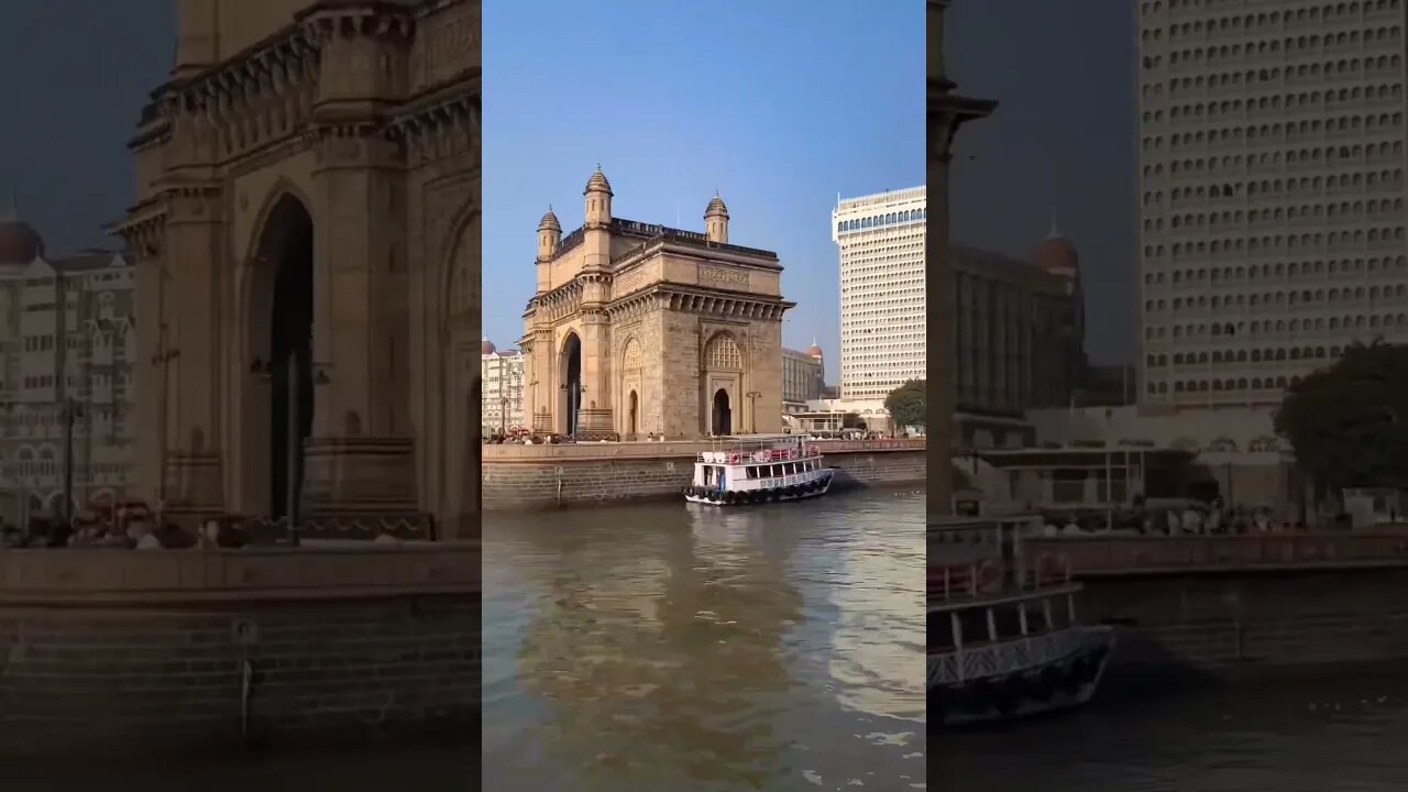 India Gate Taj hotel Mumbai #youtube #youtubeshorts #shortvideo #travel #vlog #viral #mumbai