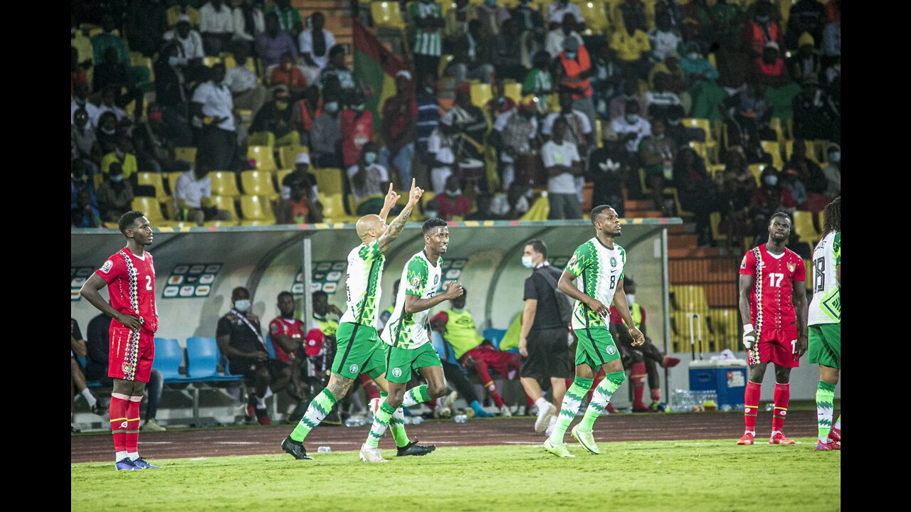 Afcon 2021: Guinea-Bissau 0-2 Nigeria